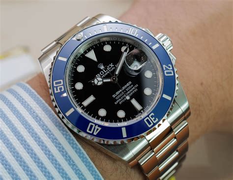 Rolex Submariner White gold .